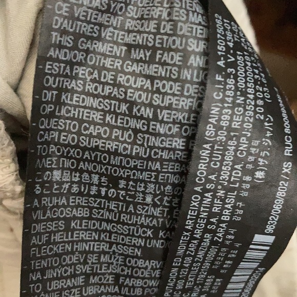 FINAL MARKDOWN Zara joggers xs - Picture 6 of 6